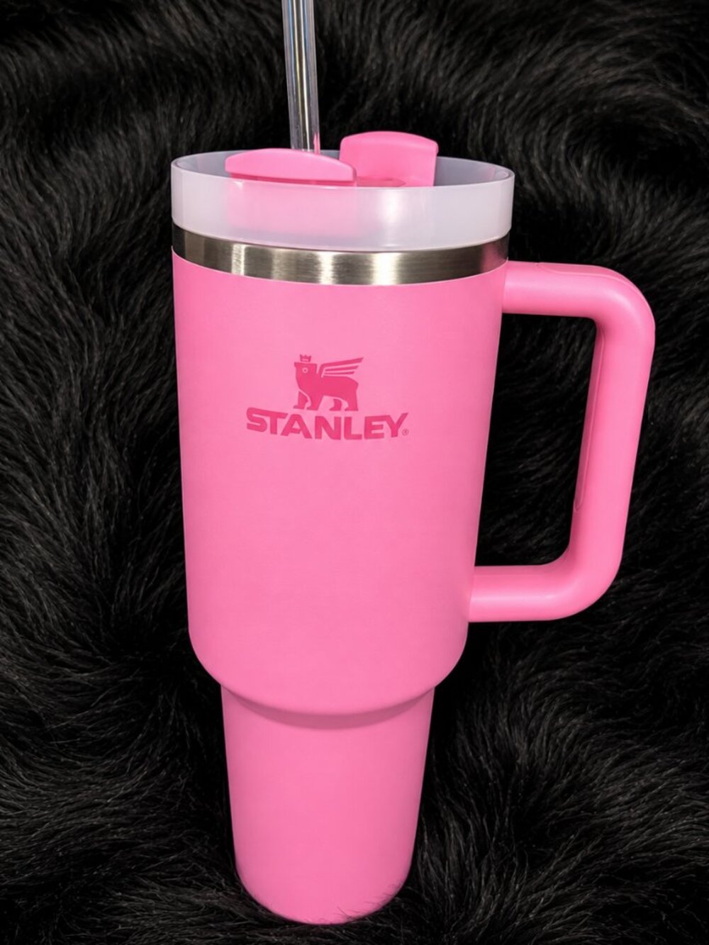 Stanley Quencher H2.0 FlowState 40 oz Pink Tumbler NWT